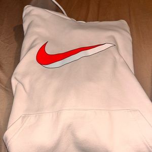 nike cropped sweatshirt